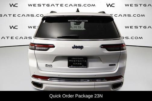 Bright White Clearcoat 2023 Jeep Grand Cherokee L Overland