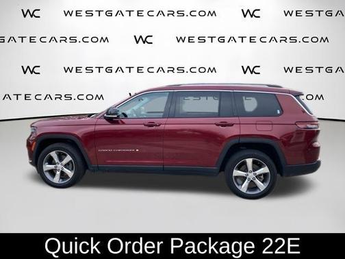Velvet Red Pearlcoat 2021 Jeep Grand Cherokee L Limited