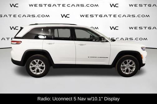 Bright White Clearcoat 2023 Jeep Grand Cherokee Limited