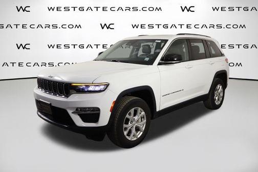 Bright White Clearcoat 2023 Jeep Grand Cherokee Limited