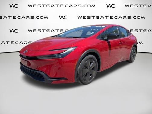 Red 2024 Toyota Prius LE