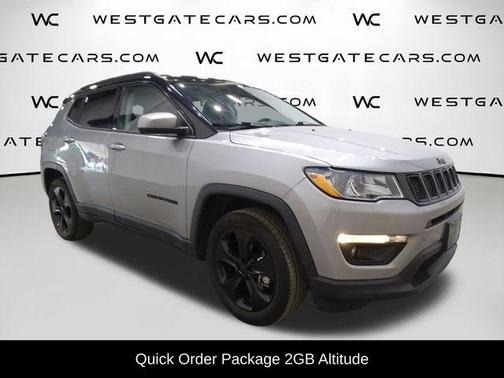 Billet Silver Metallic Clearcoat 2019 Jeep Compass Altitude