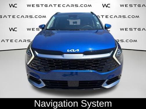 Sapphire Blue 2024 Kia Sportage SX