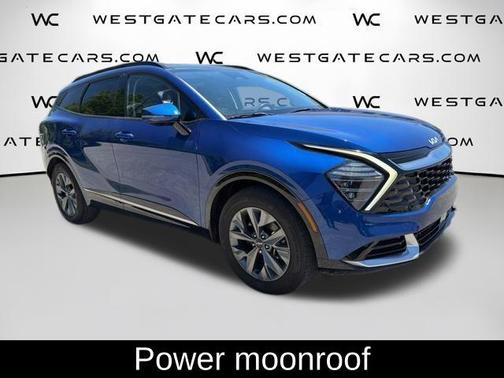 Sapphire Blue 2024 Kia Sportage SX