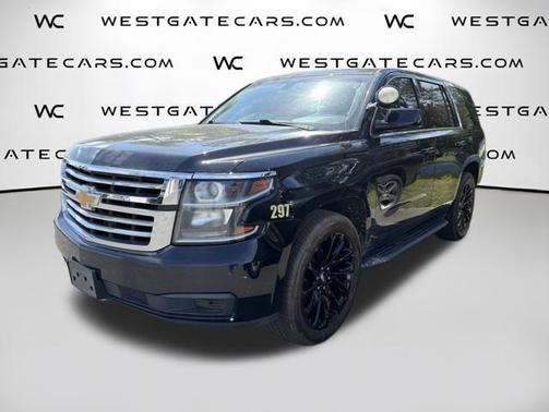 Black 2020 Chevrolet Tahoe Police