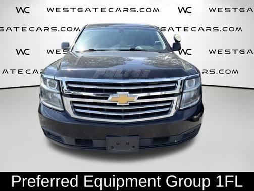 Black 2020 Chevrolet Tahoe Police