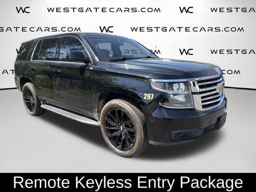 Black 2020 Chevrolet Tahoe Police