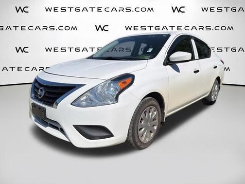 Cloud White 2018 Nissan Versa 1.6 S+