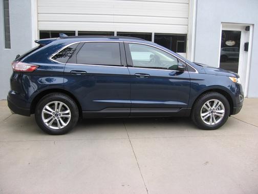 BLUE 2017 Ford Edge SEL