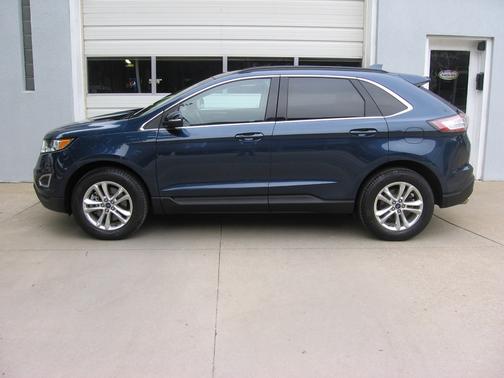 BLUE 2017 Ford Edge SEL