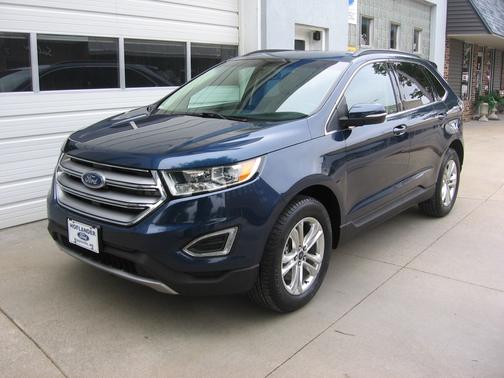 BLUE 2017 Ford Edge SEL