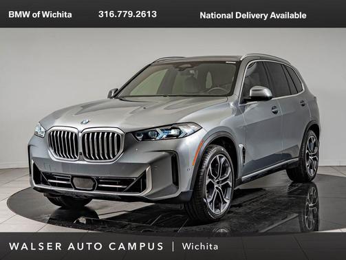 Skyscraper Grey Metallic 2025 BMW X5 xDrive40i