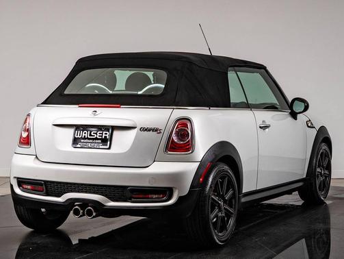 White Silver 2014 MINI Convertible Cooper S