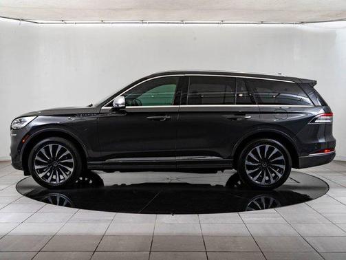 Chroma Caviar Dark Gray Premium Metallic 2020 Lincoln Aviator Black Label Grand Touring AWD
