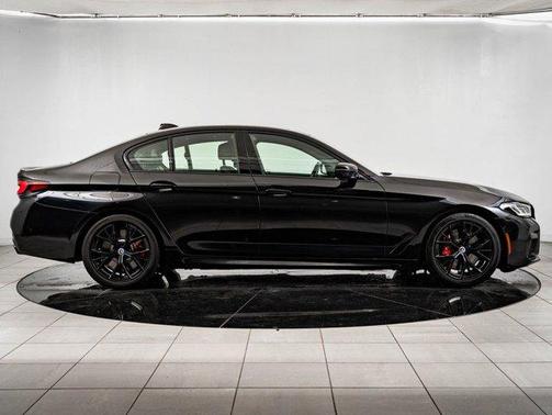 Black Sapphire Metallic 2023 BMW M550 i Xdrive