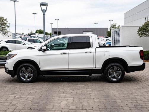 Platinum White Pearl 2023 Honda Ridgeline RTL-E