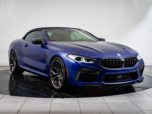 Blue 2023 BMW M8 Competition