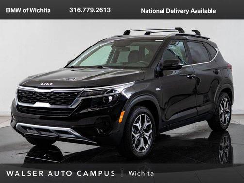 Cherry Black 2023 Kia Seltos EX