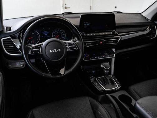 Cherry Black 2023 Kia Seltos EX