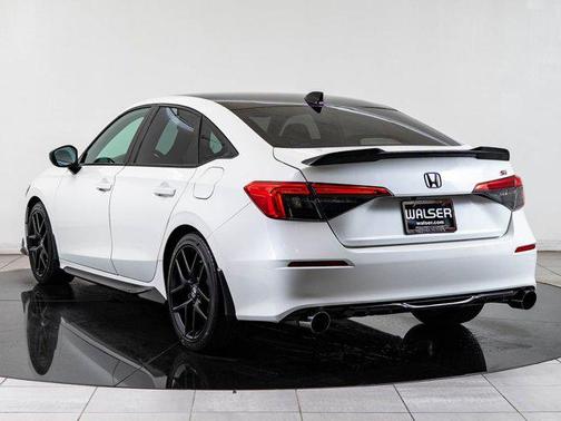 Platinum White 2023 Honda Civic Si Base