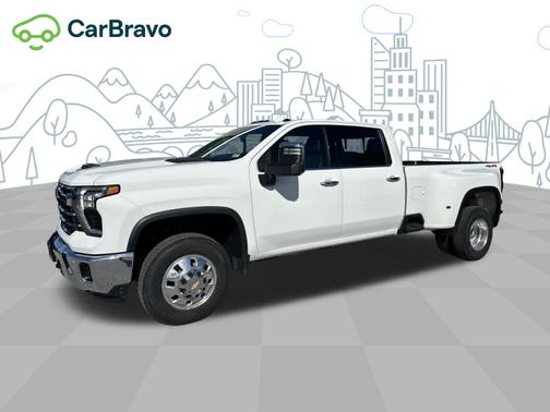 Summit White 2024 Chevrolet Silverado 3500 LTZ DRW