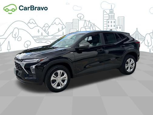 Mosaic Black Metallic 2024 Chevrolet Trax LS