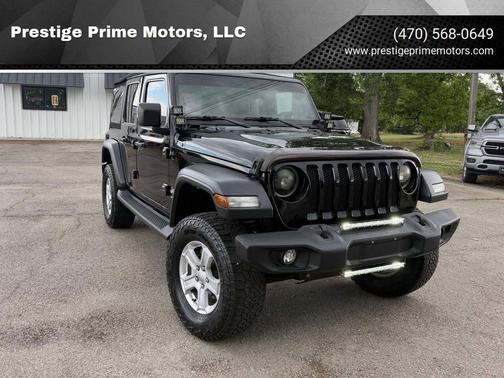 Black Clearcoat 2018 Jeep Wrangler Unlimited Sport