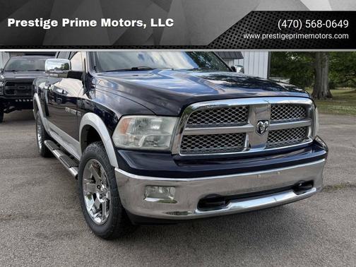 True Blue Pearlcoat 2012 RAM 1500 Laramie