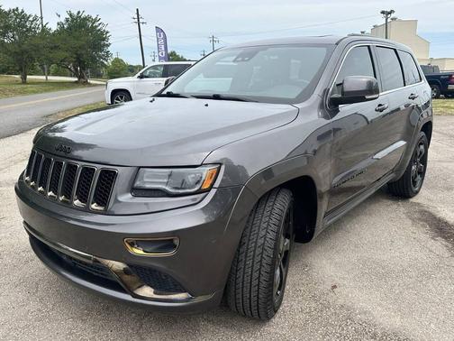 Granite Crystal Metallic Clearcoat 2016 Jeep Grand Cherokee High Altitude