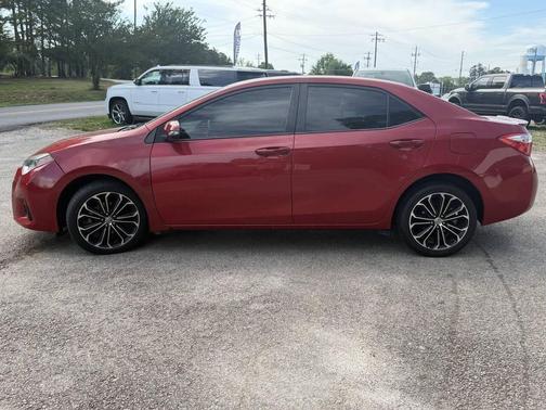 Barcelona Red Metallic 2015 Toyota Corolla S Plus