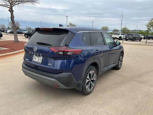 Caspian Blue 2021 Nissan Rogue SV