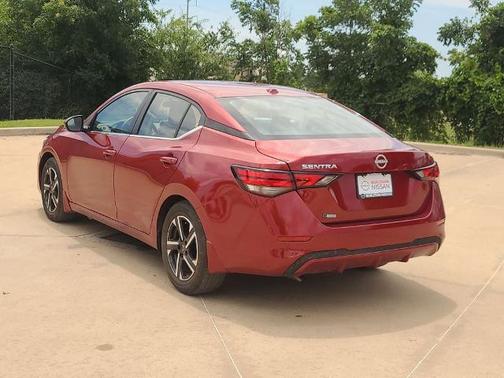 Scarlet Ember 2025 Nissan Sentra SV