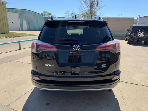 Black 2017 Toyota RAV4 SE