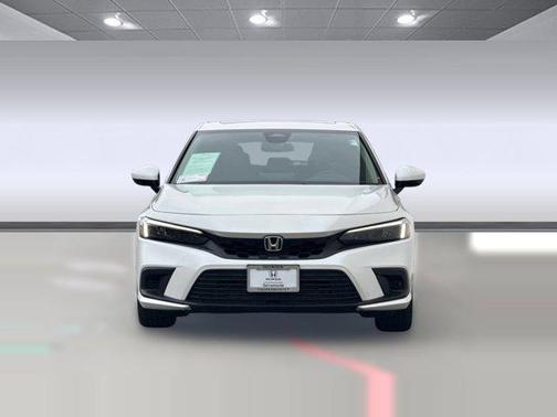 Platinum White Pearl 2024 Honda Civic EX-L