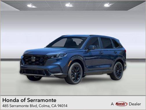 Canyon River Blue 2026 Honda CR-V Hybrid Sport-L AWD