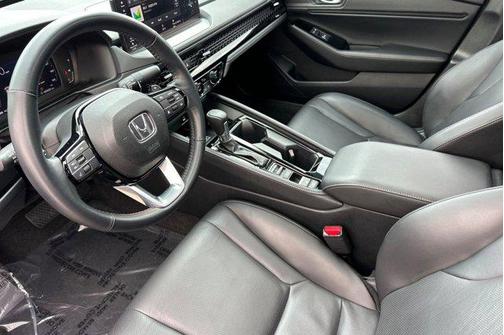 Crystal Black Pearl 2024 Honda Accord Hybrid Touring