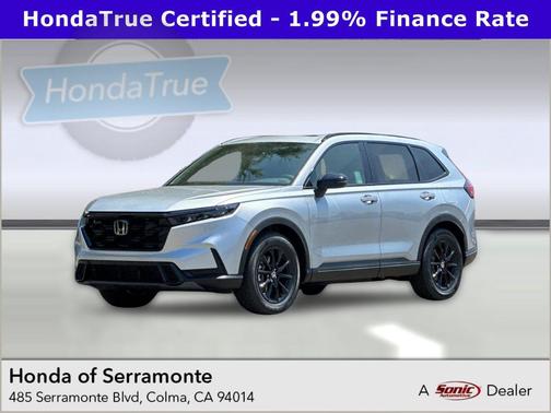 Black 2026 Honda CR-V Hybrid Sport FWD