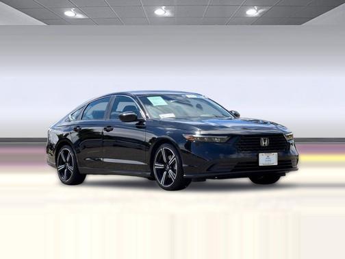 Crystal Black Pearl 2024 Honda Accord Hybrid Sport