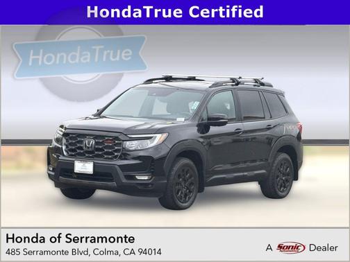 Crystal Black Pearl 2023 Honda Passport AWD TrailSport