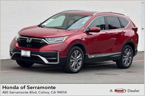 Radiant Red Metallic 2022 Honda CR-V Hybrid Touring