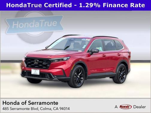 Radiant Red Metallic 2023 Honda CR-V Hybrid Sport FWD