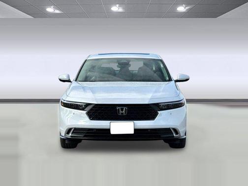 Platinum White Pearl 2026 Honda Accord Hybrid Touring