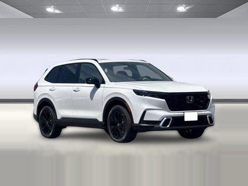 Platinum White Pearl 2026 Honda CR-V Hybrid Sport Touring AWD