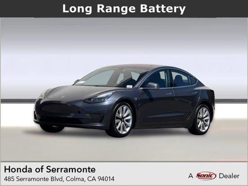 Gray 2018 Tesla Model 3 Long Range