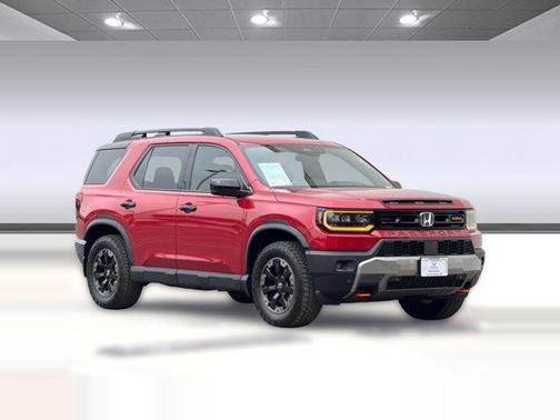Radiant Red Metallic II 2026 Honda Passport AWD TrailSport Elite