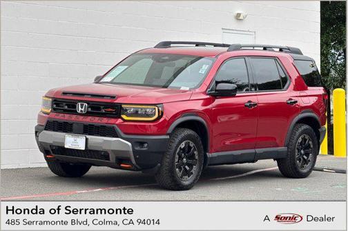 Radiant Red Metallic II 2026 Honda Passport AWD TrailSport Elite