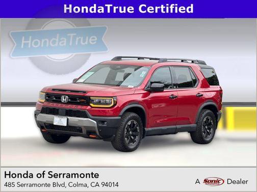 Radiant Red Metallic II 2026 Honda Passport AWD TrailSport Elite