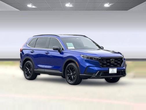 Canyon River Blue Metallic 2025 Honda CR-V Hybrid Sport AWD