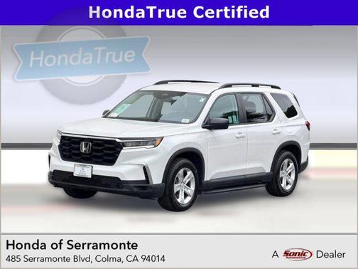 Platinum White Pearl 2023 Honda Pilot AWD LX