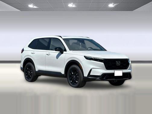 Platinum White Pearl 2026 Honda CR-V Hybrid Sport-L AWD
